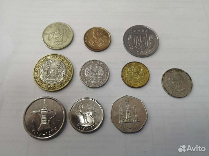 Монеты разные