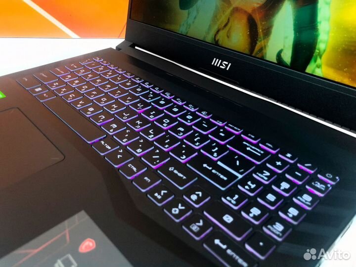 Игровой ноутбук MSI GeForce RTX 3050