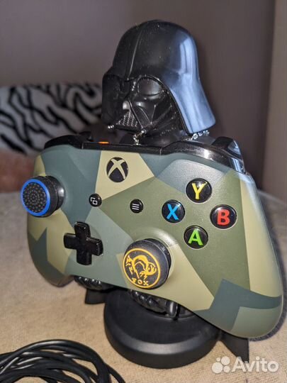 Джойстик xbox one s оригинал хаки + плюшки