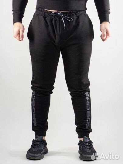 Спортивные штаны мужские Bad Boy Energy черные/сер