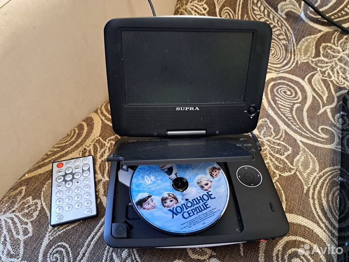 Портативный dvd проигрыватель Supra
