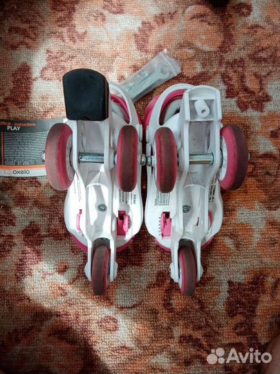 Роликовые коньки oxelo28-30