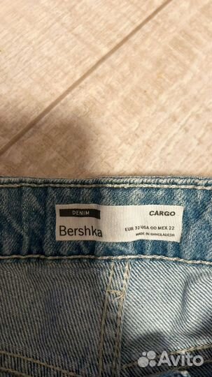 Джинсы bershka cargo