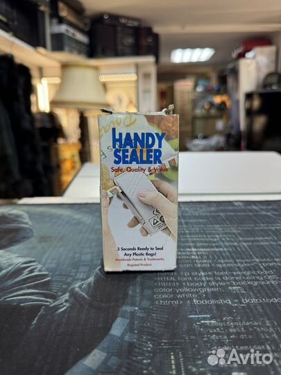 Степлер для спайки пакетов