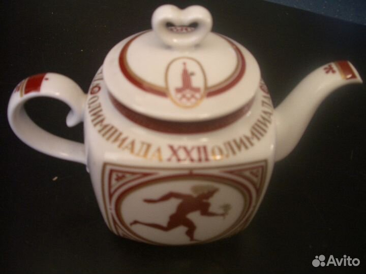 Фарфор лфз. Чайник Олимпиада