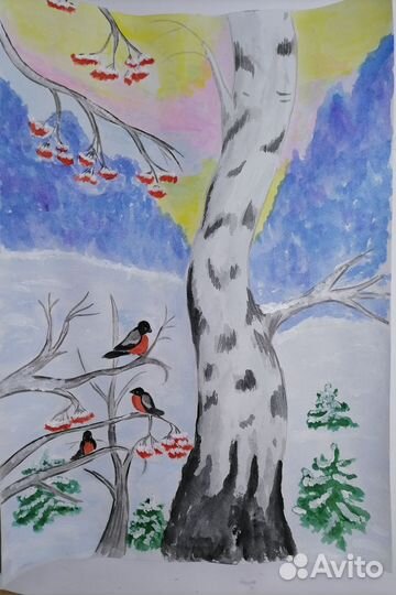 Рисунки на заказ в садик, школу и тд