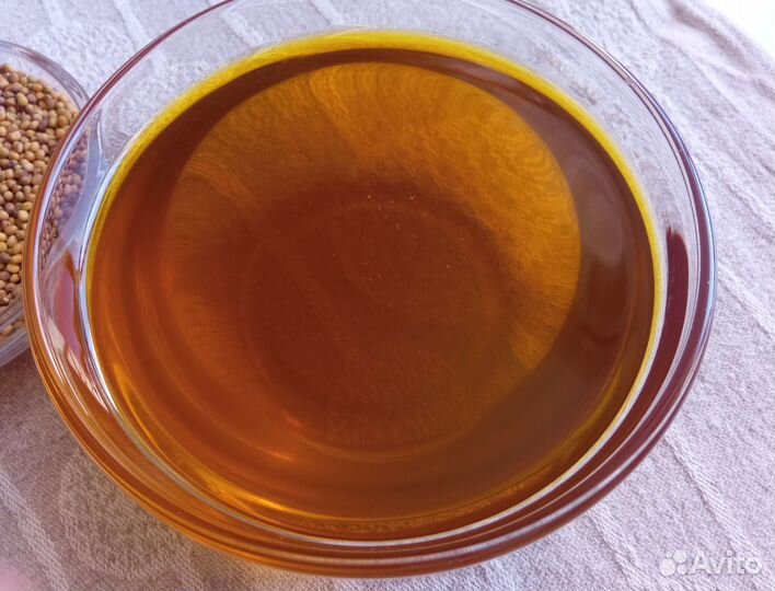 Горчичное масло холодного отжима, 250 и 500 мл