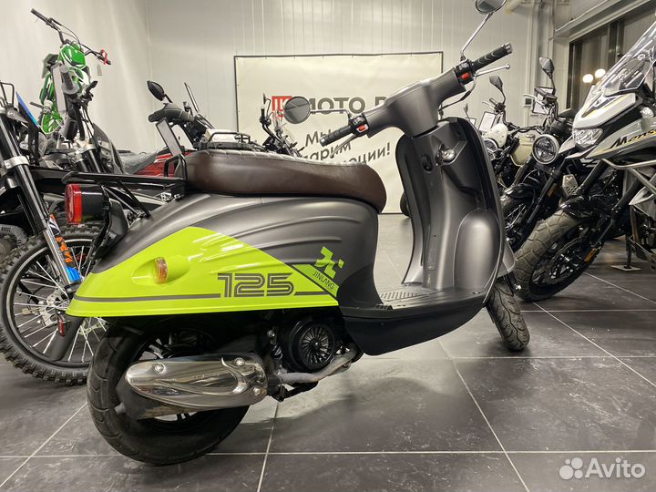 Ретро Скутер Jinlang Инжектор