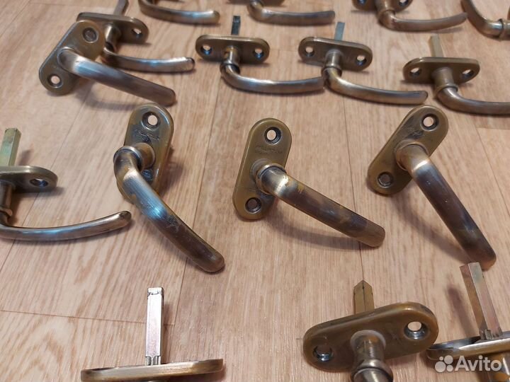 Ручка оконная латунь