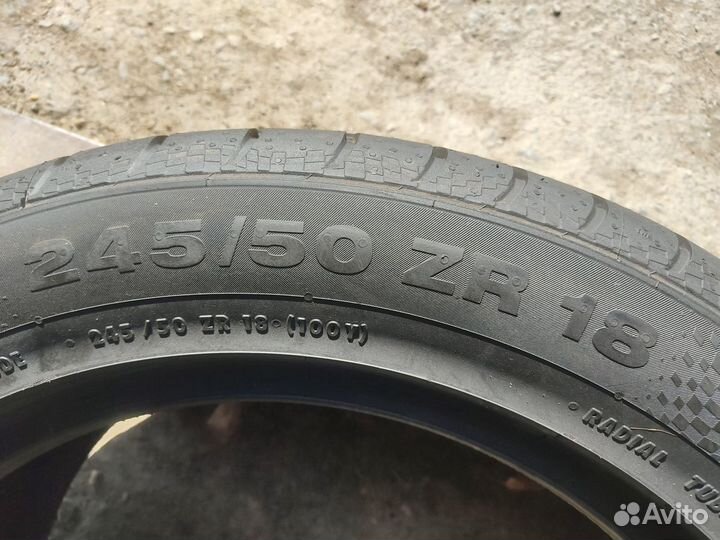 Continental ContiSportContact 3 245/50 R18 100Y