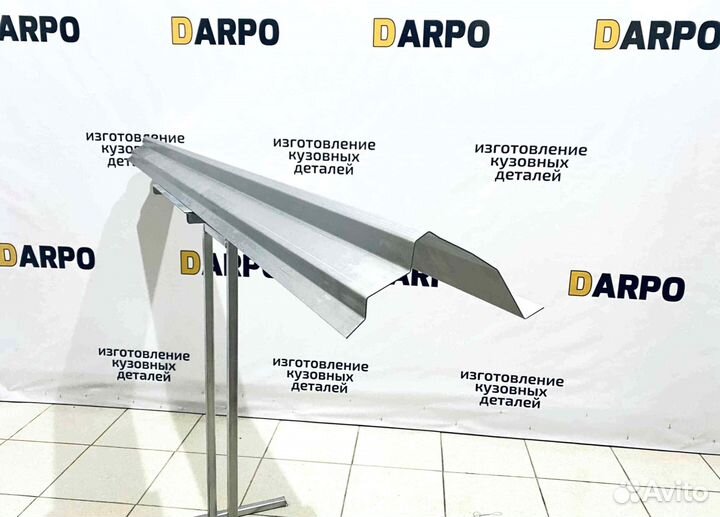 Пороги для Chevrolet Niva 1998-2020 (21236)