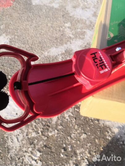 Новый Снегокат детский Nika snowdrive чёрный