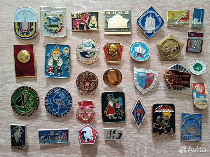 Значки СССР знаки