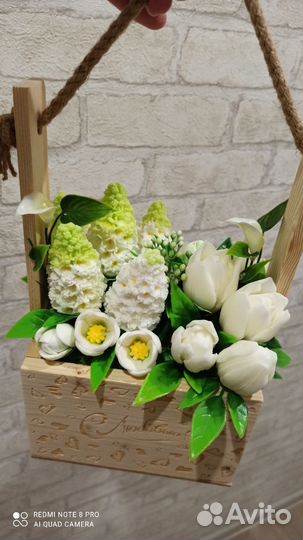 Букет из мыла