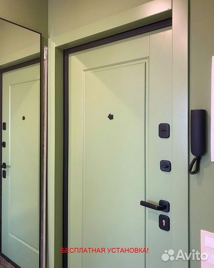 Новая входная дверь с бесплатной установкой