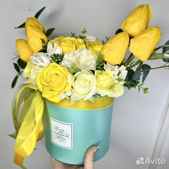 Мыльные цветы