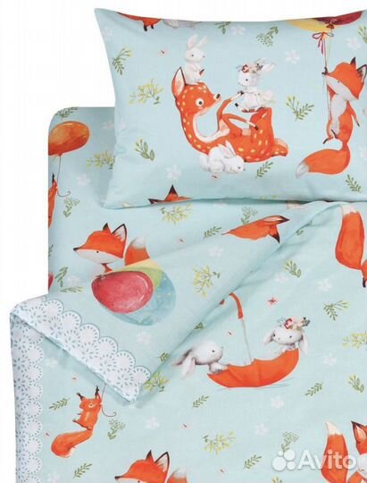 Постельное белье в детскую кроватку