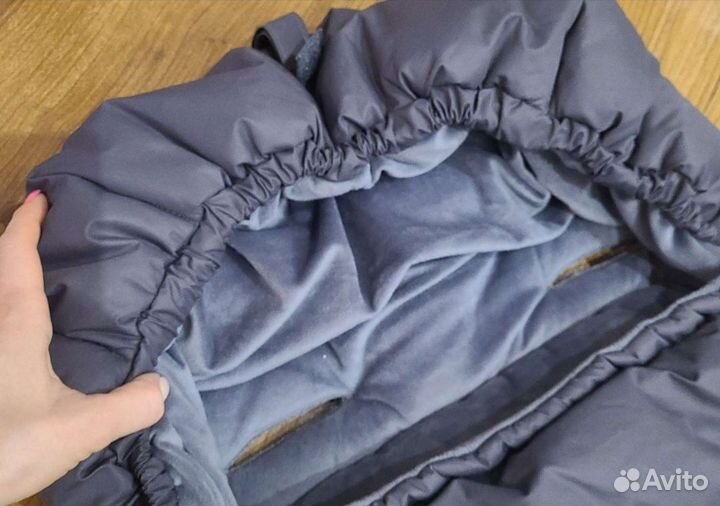 Конверт в коляску зимний мальчик, девочка