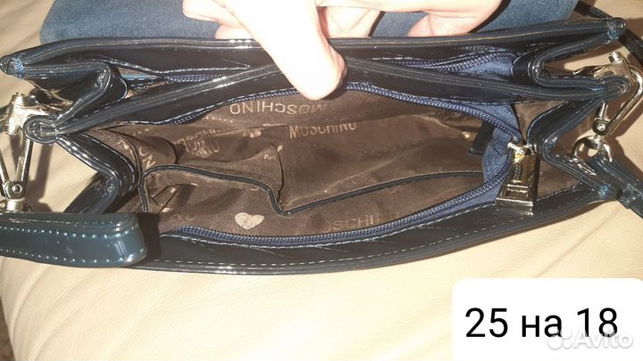 Сумка лаковая кожа