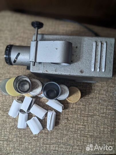 Фильмоскоп СССР и диафильмы