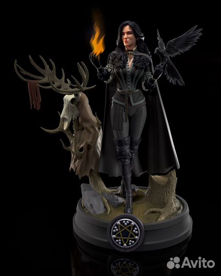 Фигурка Геральт ведьмак (cyberpunk 2077 editions)