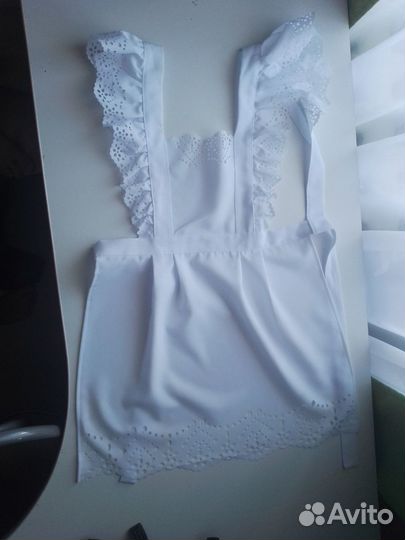 Фартук белый для девочки