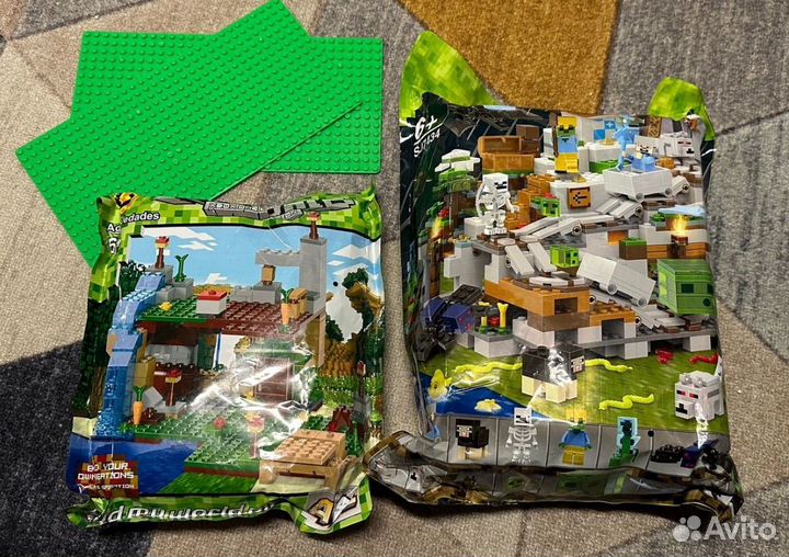 Конструктор lego minecraft