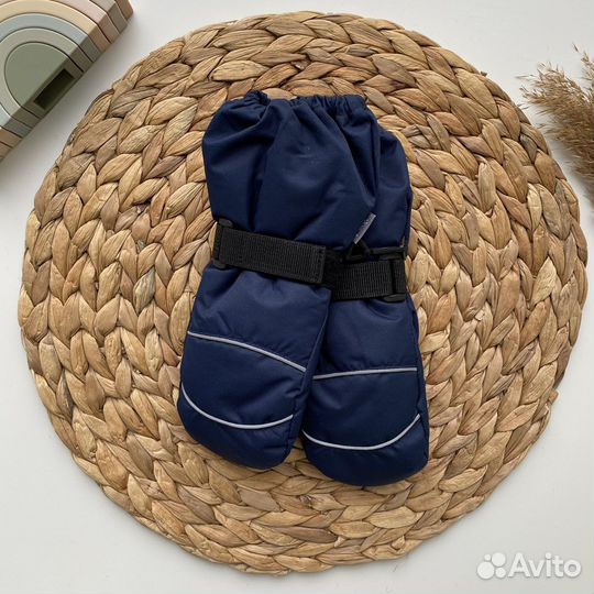 Новые зимние детские варежки (высокие)