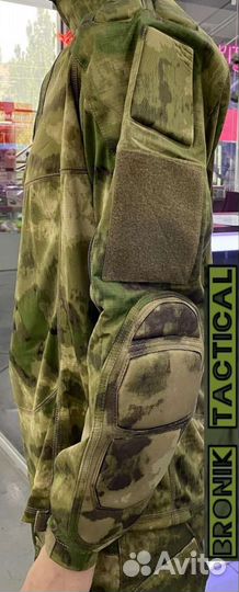 Боевые штаны и рубаха в одном комплекте цвет мох