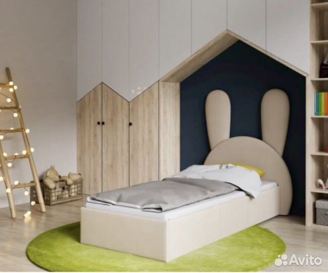 Детская кровать с ушками микки китти