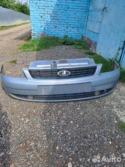 Бампер передний приора