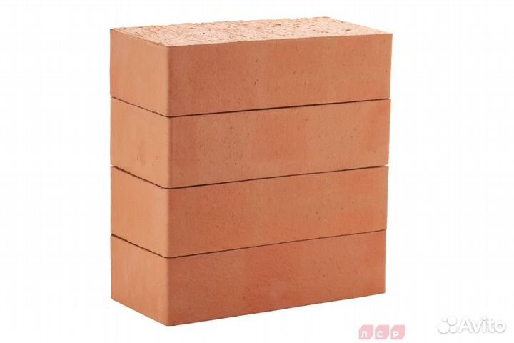 Кирпич печной полнотелый краcный