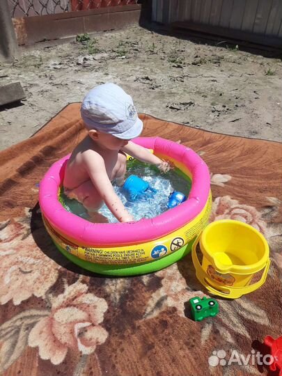 Детский надувной бассейн