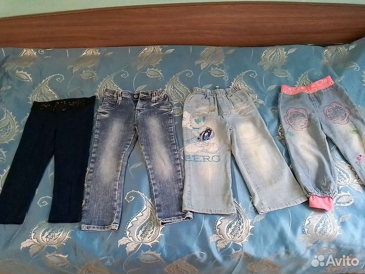 Вещи на девочку 3-4 года пакетом