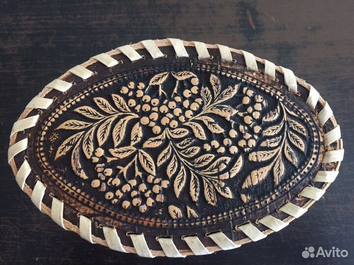 Шкатулка туесок из бересты