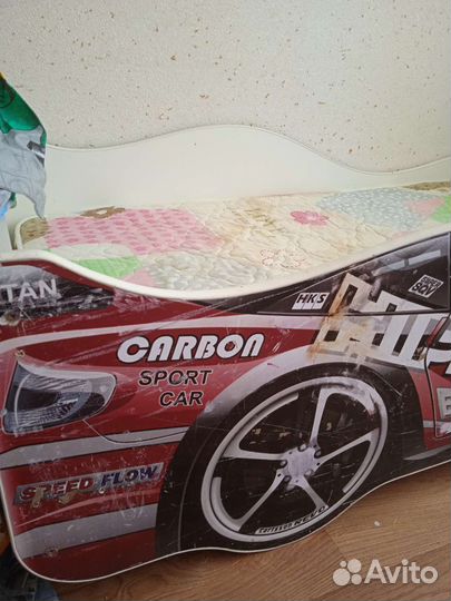 Кровать машина без матраса