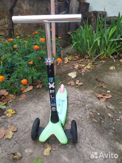 Самокат 3х колесный
