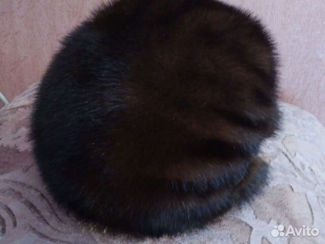 Шапка норковая женская