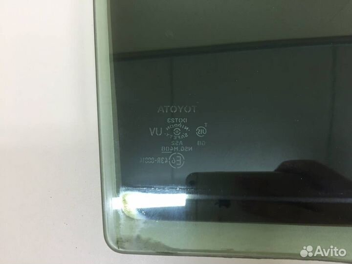 Стекло двери задней правой Toyota Camry V40 2006-2