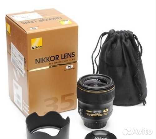 Nikon AF-S 35 f/1.4G AF-S Nikkor, Новый