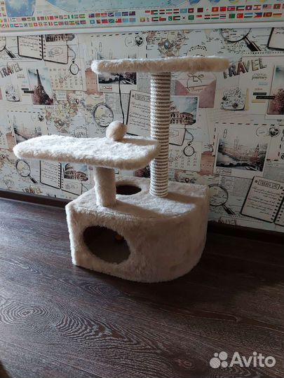 Домик для кошки с когтеточкой бу