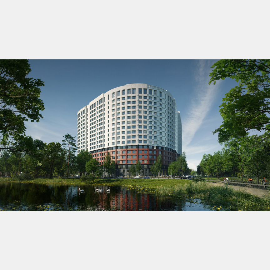 Квартира-студия, 39,3 м², 3/17 эт.