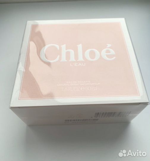 Chloe L’eau оригинал новый 50 мл
