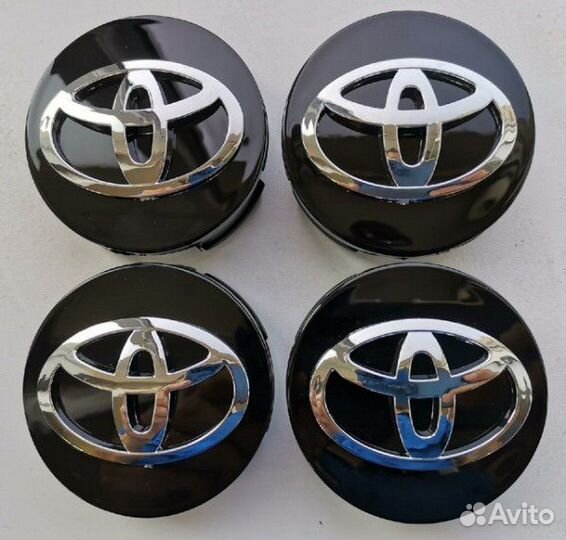 Колпачки на литые диски toyota