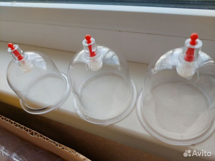 Вакуумные банки для массажа и хиджамы