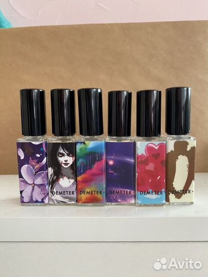 Духи библиотека ароматов и Demeter