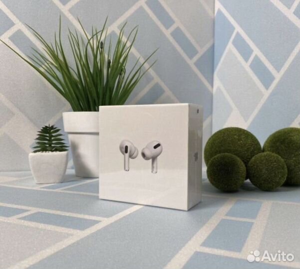 Airpods Pro premium (гарантия+чехол в подарок)