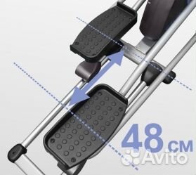 Эллиптический тренажер oxygen fitness EX-54 HRC