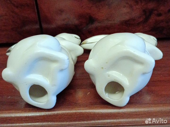 Фарфоровые статуэтки заяц (кролик)