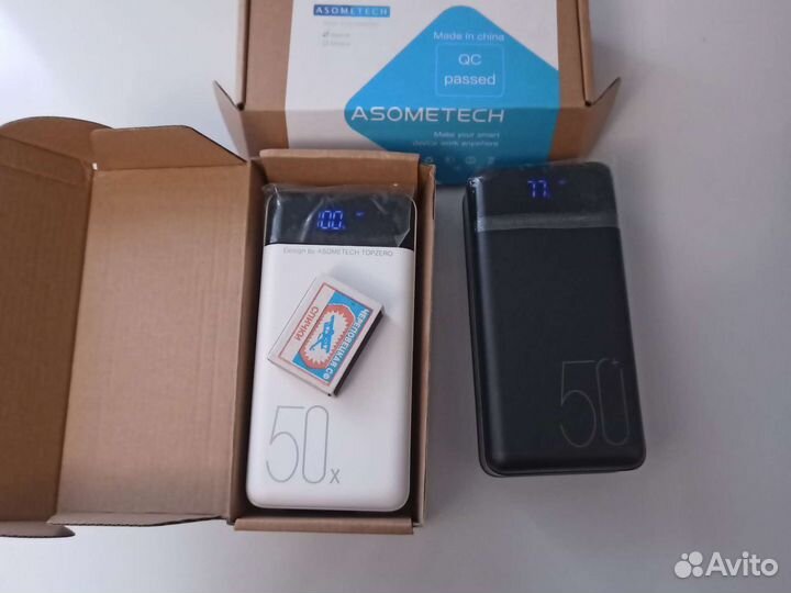 Power bank 50000 мАч быстрая зарядка